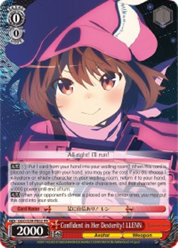 Confident in Her Dexterity! LLENN (V.2 - Promo) - Gun Gale Online