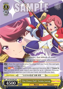 "Our Flower Path" Futaba Isurugi (V.1 - Double Rare) - Revue Starlight