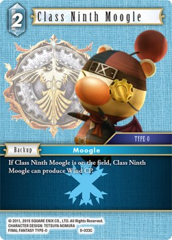 Class Ninth Moogle (9-033) - Opus IX: Lords & Chaos