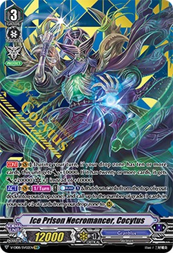 Ice Prison Necromancer, Cocytus [V Format] (V.2 - Special Vanguard Rare) - My Glorious Justice