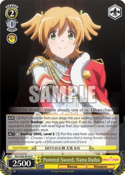 Pointed Sword, Nana Daiba - Revue Starlight