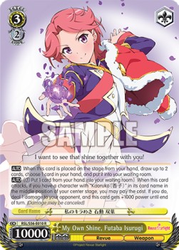 My Own Shine, Futaba Isurugi (V.1 - Rare) - Revue Starlight