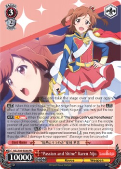 "Passion and Shine" Karen Aijo (V.1 - Double Rare) - Revue Starlight