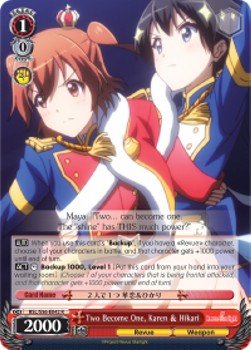 Two Become One, Karen & Hikari (V.1 - Rare) - Revue Starlight