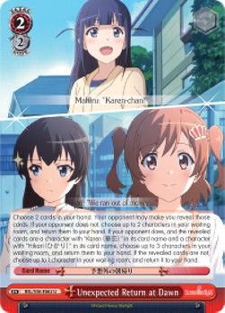 Unexpected Return at Dawn - Revue Starlight