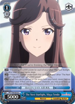 The Next Starlight, Maya Tendo - Revue Starlight