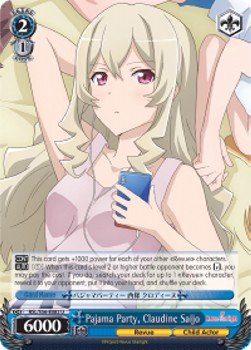 Pajama Party, Claudine Saijo - Revue Starlight