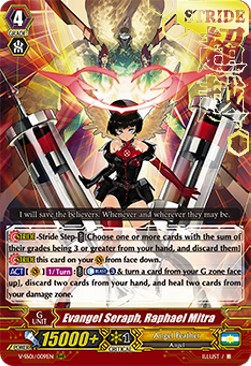 Evangel Seraph, Raphael Mitra [V Format] (V.2 - Triple Rare) - Premium Collection 2019