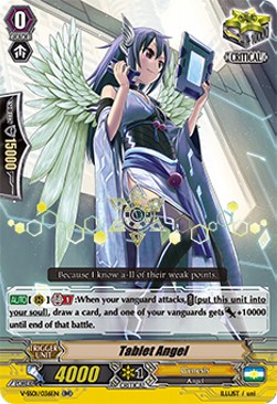 Tablet Angel [V Format] (V.2 - Double Rare) - Premium Collection 2019
