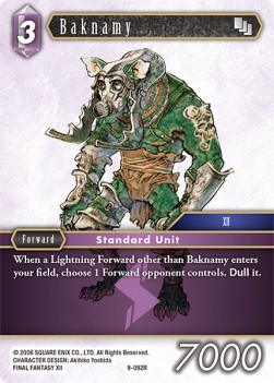 Baknamy (9-092) - Opus IX: Lords & Chaos