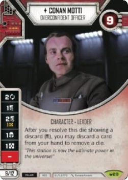Conan Motti - Overconfident Officer - Spark of Hope