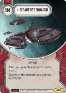 Separatist Embargo - Spark of Hope