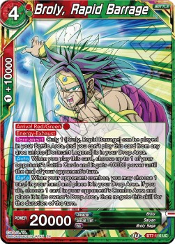 Broly, Rapid Barrage - Assault of the Saiyans