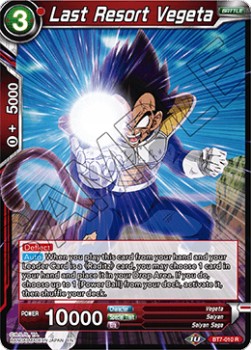 Last Resort Vegeta - Assault of the Saiyans