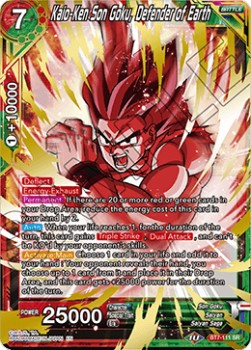 Kaio-Ken Son Goku, Defender of Earth (V.1 - Super Rare) - Assault of the Saiyans
