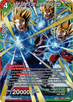 Son Gohan & Son Goten, Familial Bonds (V.1 - Super Rare) - Assault of the Saiyans