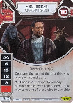 Bail Organa - Alderaanian Senator - Spark of Hope