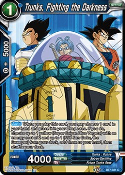 Trunks, Fighting the Darkness - Assault of the Saiyans