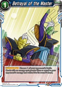 Betrayal of the Master - Assault of the Saiyans