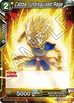 Cabba, Undisguised Rage - Assault of the Saiyans