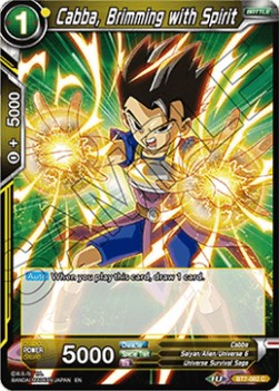 Cabba, Brimming with Spirit - Assault of the Saiyans