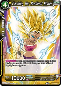 Caulifla, the Resilient Sister - Assault of the Saiyans
