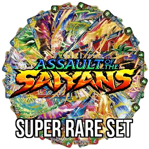 Assault of the Saiyans: Super Rare Set - Assault of the Saiyans
