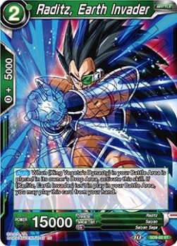 Raditz, Earth Invader - Starter Deck: Saiyan Legacy