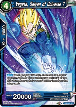 Vegeta, Saiyan of Universe 7 - Expert Deck: Universe 6 Assailants