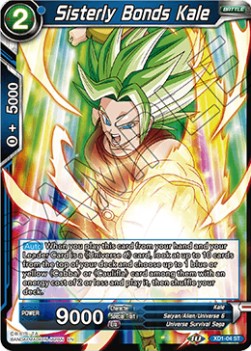 Sisterly Bonds Kale - Expert Deck: Universe 6 Assailants
