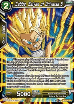 Cabba, Saiyan of Universe 6 - Expert Deck: Universe 6 Assailants