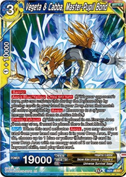 Vegeta & Cabba, Master-Pupil Bond - Expert Deck: Universe 6 Assailants
