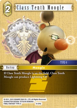 Class Tenth Moogle (9-074) - Opus IX: Lords & Chaos