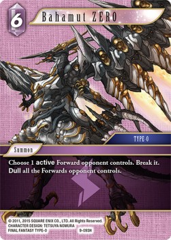 Bahamut ZERO (9-093) - Opus IX: Lords & Chaos