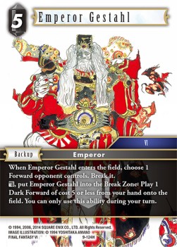 Emperor Gestahl (9-124) - Opus IX: Lords & Chaos