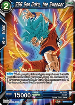 SSB Son Goku, the Sweeper - Series 7 Pre-Release Promos