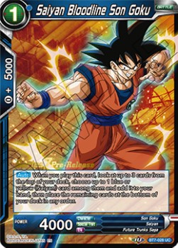 Saiyan Bloodline Son Goku - Series 7 Pre-Release Promos