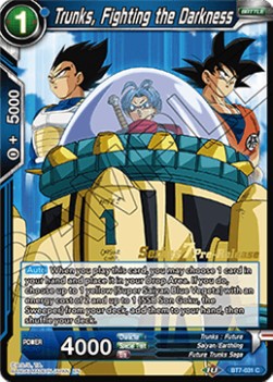 Trunks, Fighting the Darkness - Series 7 Pre-Release Promos