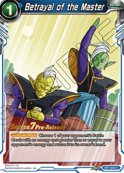 Betrayal of the Master - Series 7 Pre-Release Promos
