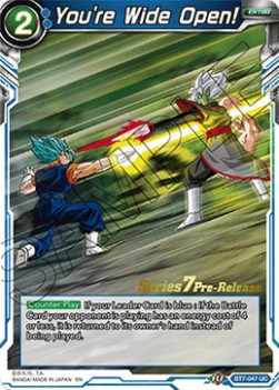 You're Wide Open! - Series 7 Pre-Release Promos