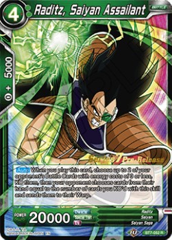 Raditz, Saiyan Assailant - Series 7 Pre-Release Promos