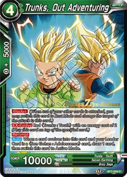 Trunks, Out Adventuring - Series 7 Pre-Release Promos