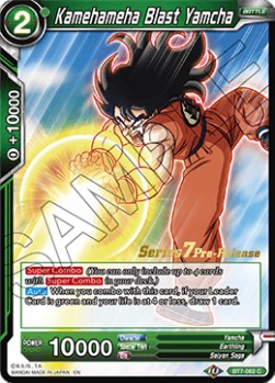 Kamehameha Blast Yamcha - Series 7 Pre-Release Promos