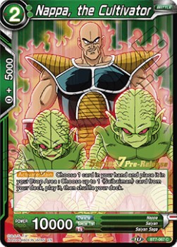 Nappa, the Cultivator - Series 7 Pre-Release Promos