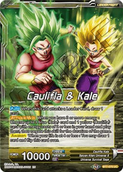Caulifla & Kale // Kefla, Soul Overflowing - Series 7 Pre-Release Promos