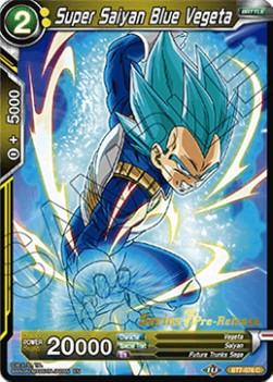 Super Saiyan Blue Vegeta - Series 7 Pre-Release Promos