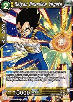 Saiyan Bloodline Vegeta - Series 7 Pre-Release Promos