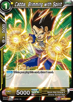 Cabba, Brimming with Spirit - Series 7 Pre-Release Promos