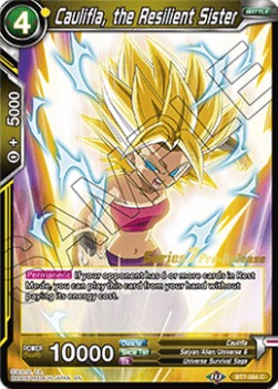 Caulifla, the Resilient Sister - Series 7 Pre-Release Promos