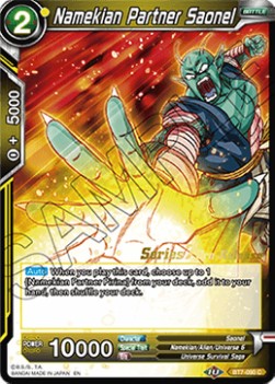 Namekian Partner Saonel - Series 7 Pre-Release Promos